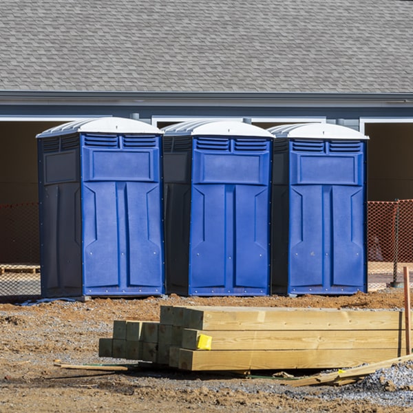 are there any additional fees associated with portable restroom delivery and pickup in Union